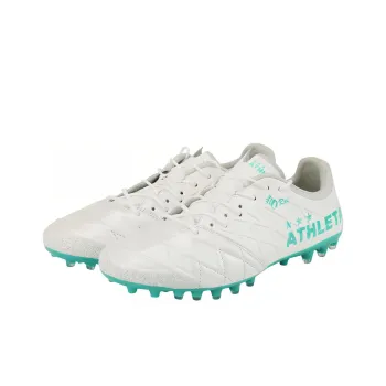 ATHLETA MG Rubber Short Studs Cushioning Wear Resistant Soccer Shoes Men's White Green