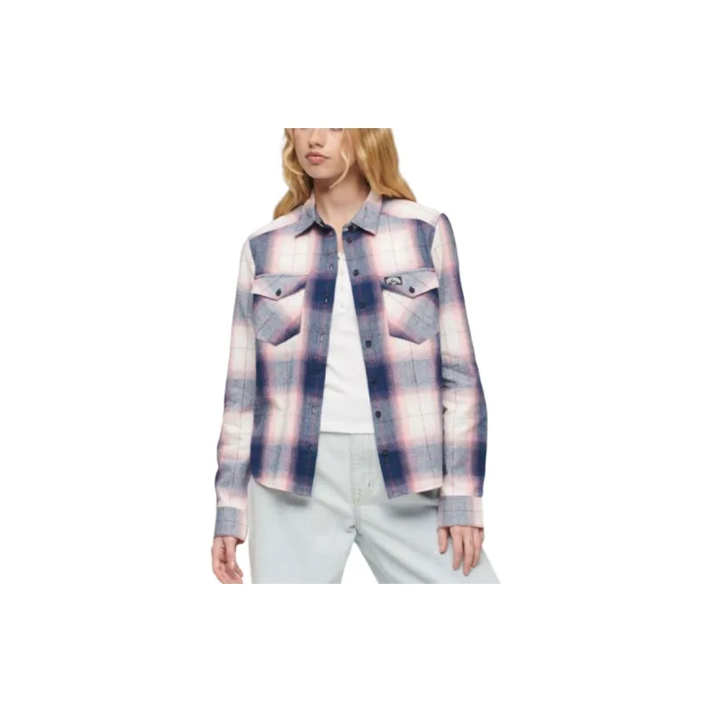 SUPERDRY Shirts Women's Purple-1