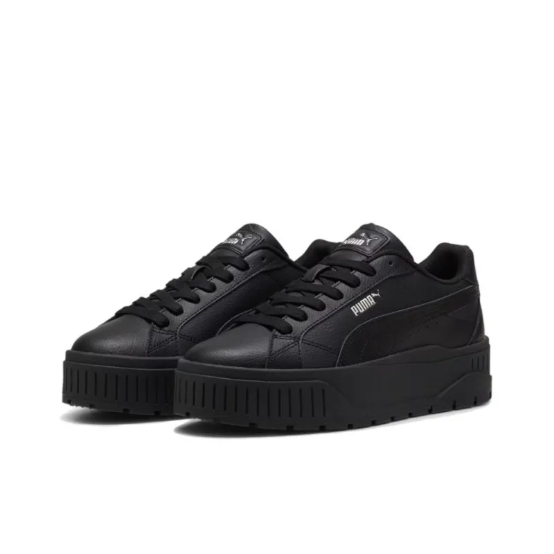 PUMA Carmen Anti-Slip Wear-Resistant Low-Top Skateboard Shoes Women's Black-1