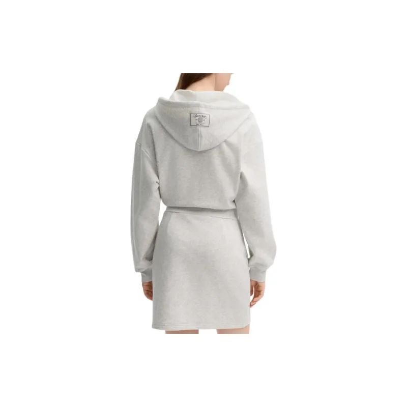 FILA Long Sleeved Dress Women's Moonlit Heather Gray-3