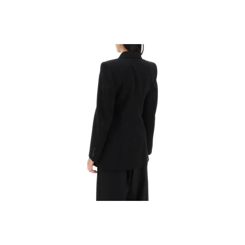 Balenciaga Hourglass Wool Blazer-2
