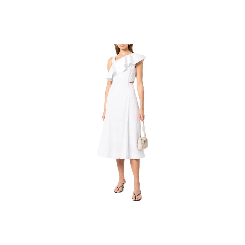 VERONICA BEARD Sleeveless Dress Women's White-1