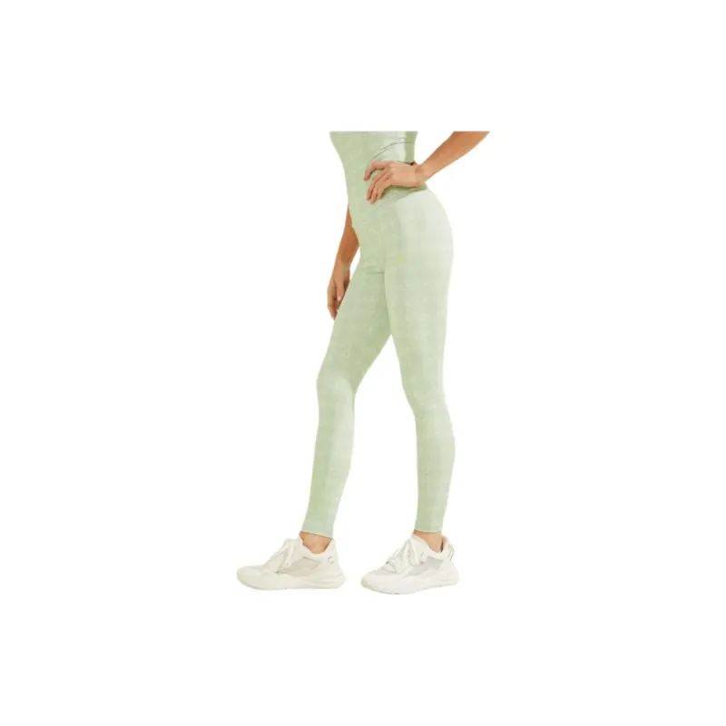 GUESS Leggings Logo All Over Donna - Collezioni Passate Leggings Women's Green-3