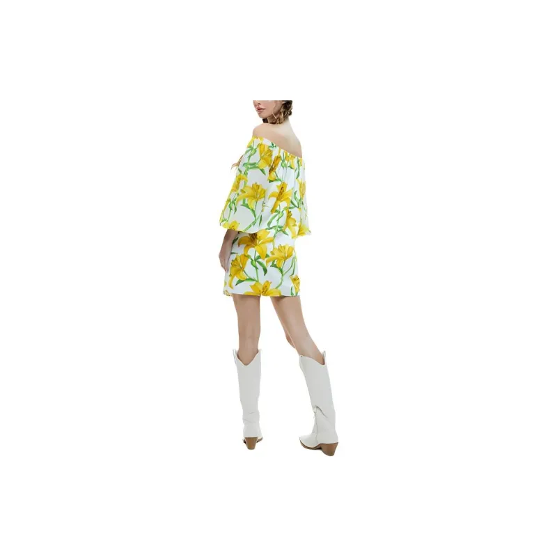 ALICE+OLIVIA Artemis Off shoulder Minidress-3