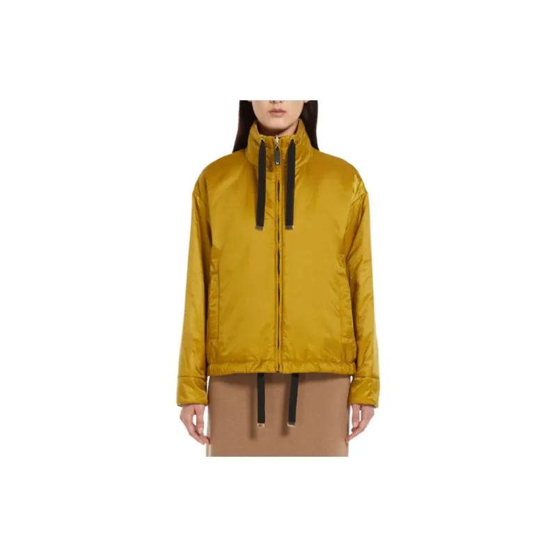 MaxMara Puffer Jacket Women's Yellow-1