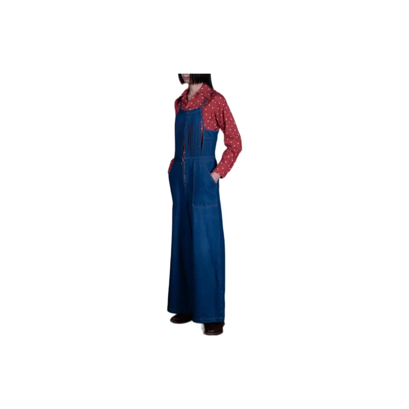 Kapital Overalls Women's Indigo-2