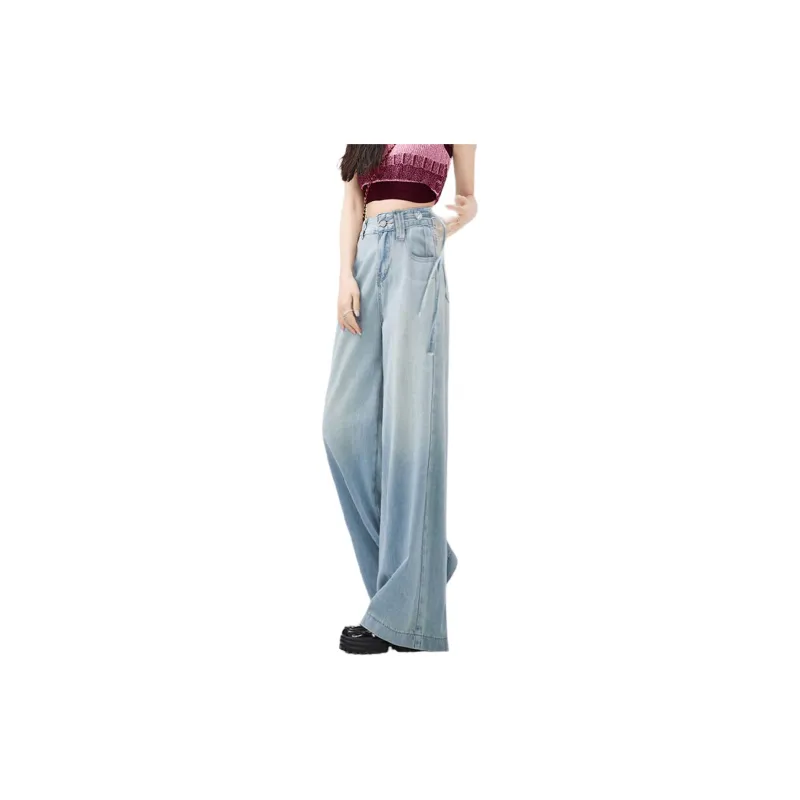 Weixi Jeans Women's Light Blue-7