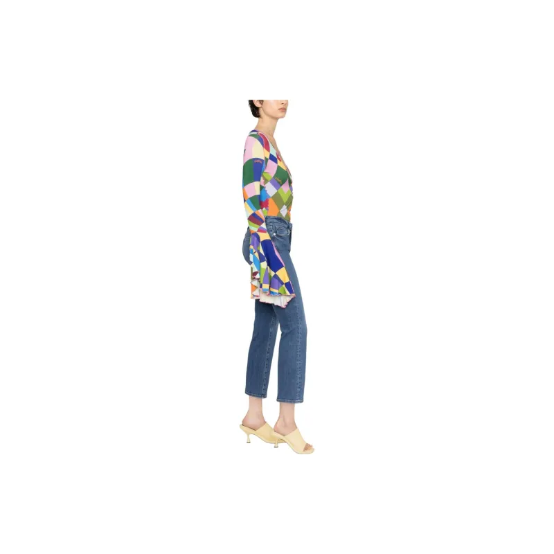 FRAME Le Mid Rise Cropped Jeans-3