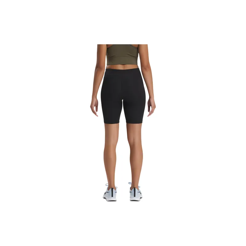 Reebok Identity Small Logo Cotton Bike Short Sports Shorts Women's Black-3