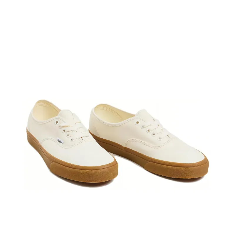Vans Authentic Wear-resistant And Lightweight Low-Top Canvas Shoes Unisex Ecru-2