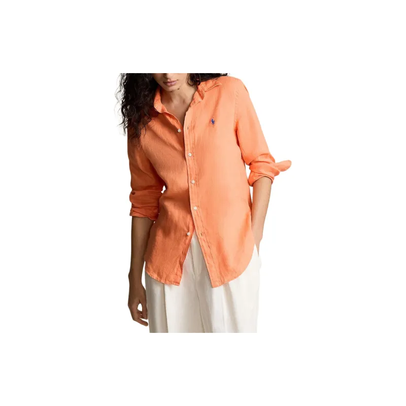 Polo Ralph Lauren SS24 Shirt Women's Orange-3