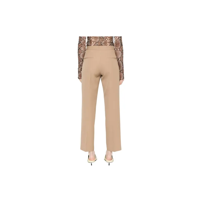 JIL SANDER Tapered Cropped Trousers-2