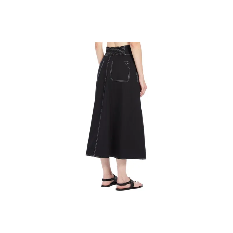 MaxMara Yamato A-line Midi Skirt-2