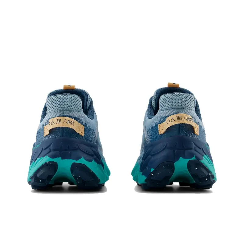 New Balance Fresh Foam X Trail More V3 Abrasion Resistant Slip Resistant Low Top Running Shoes Women's Blue-4