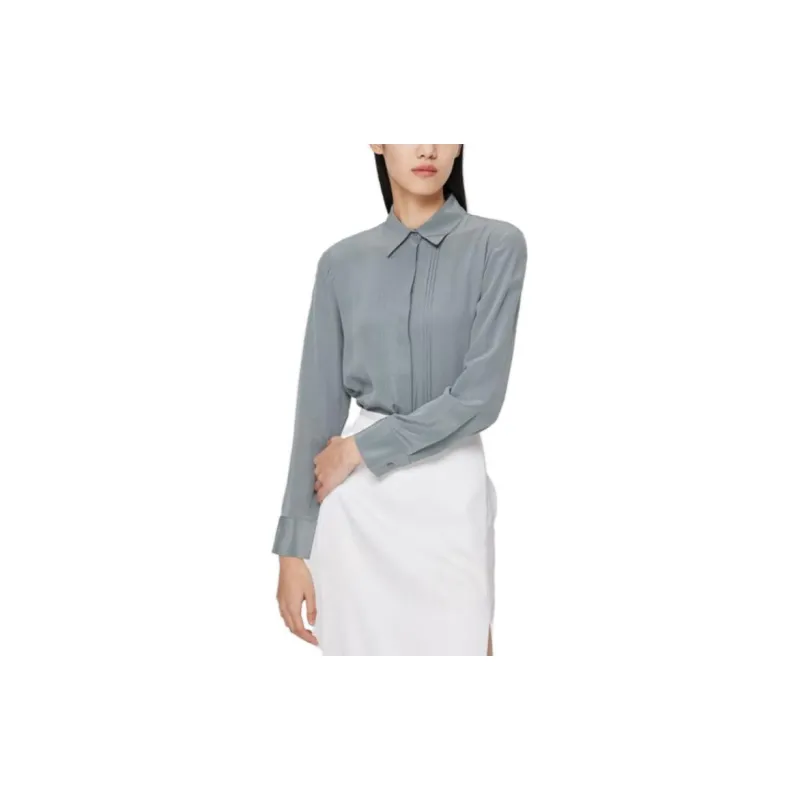 CLUB MONACO Shirt Women's Marine Blue-2