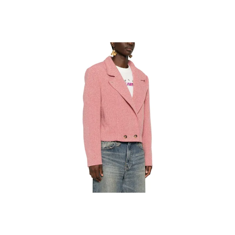 ISABEL MARANT ETOILE Cassidy Cropped Jacket-2