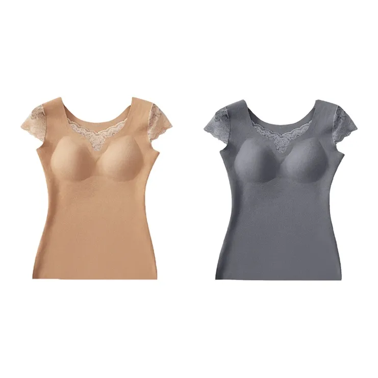 YUZHAOLIN Undershirt Women's 2 Pack-1