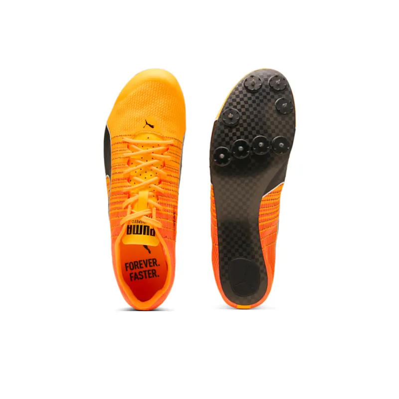 PUMA EvoSPEED Anti Slip Wear Resistant Low Top Running Shoes Unisex Orange-3