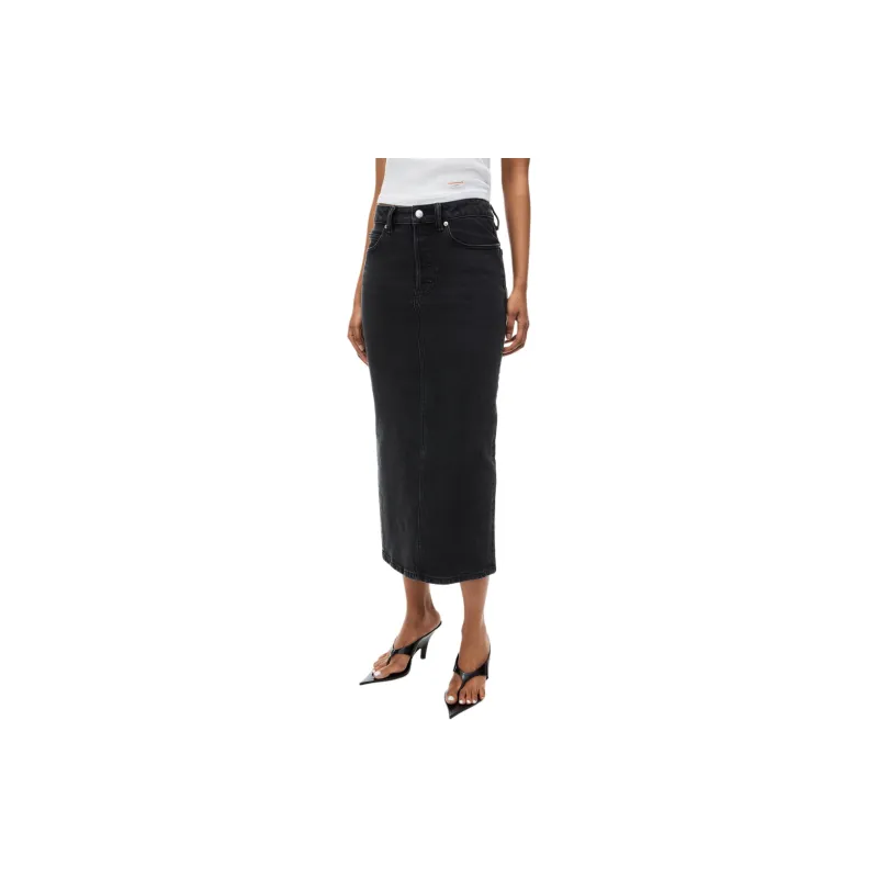 Alexander Wang Denim Midi Skirt-3