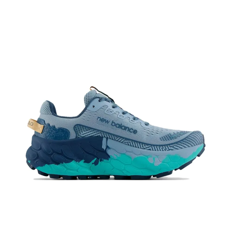 New Balance Fresh Foam X Trail More V3 Abrasion Resistant Slip Resistant Low Top Running Shoes Women's Blue-1