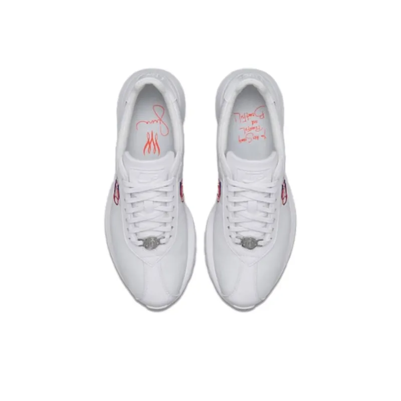 Nike Roshe LD Anti Slip Wear Resistant Low Top Running Shoes Unisex White-2