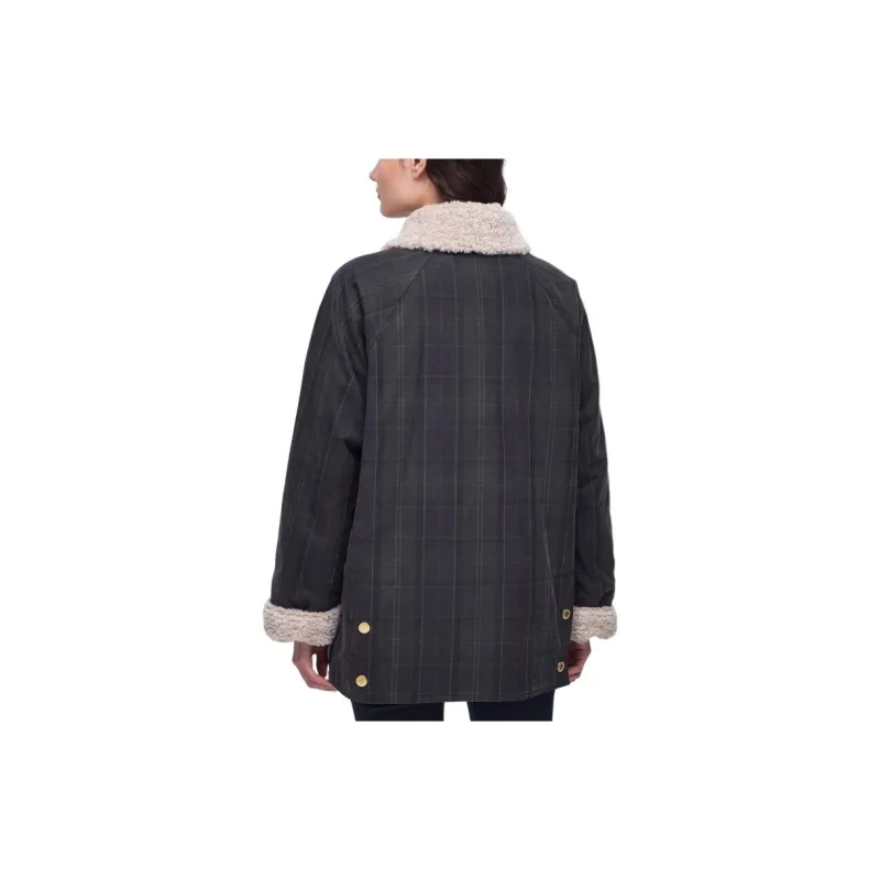 BARBOUR Swainby Waxed Jacket Jackets Coats Women's Black-3