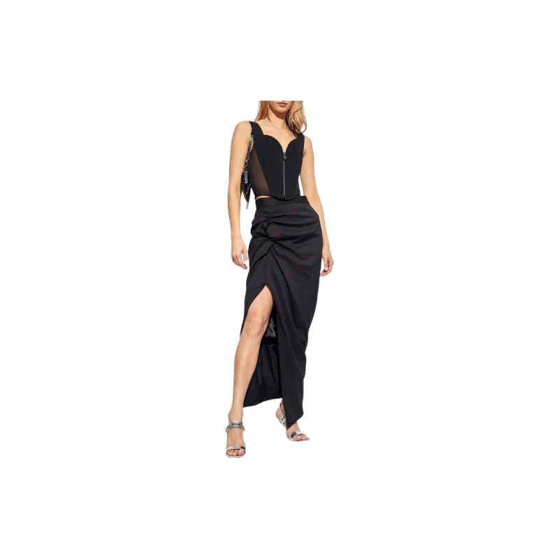 Vivienne Westwood Ruched Detailed Midi Skirt-5