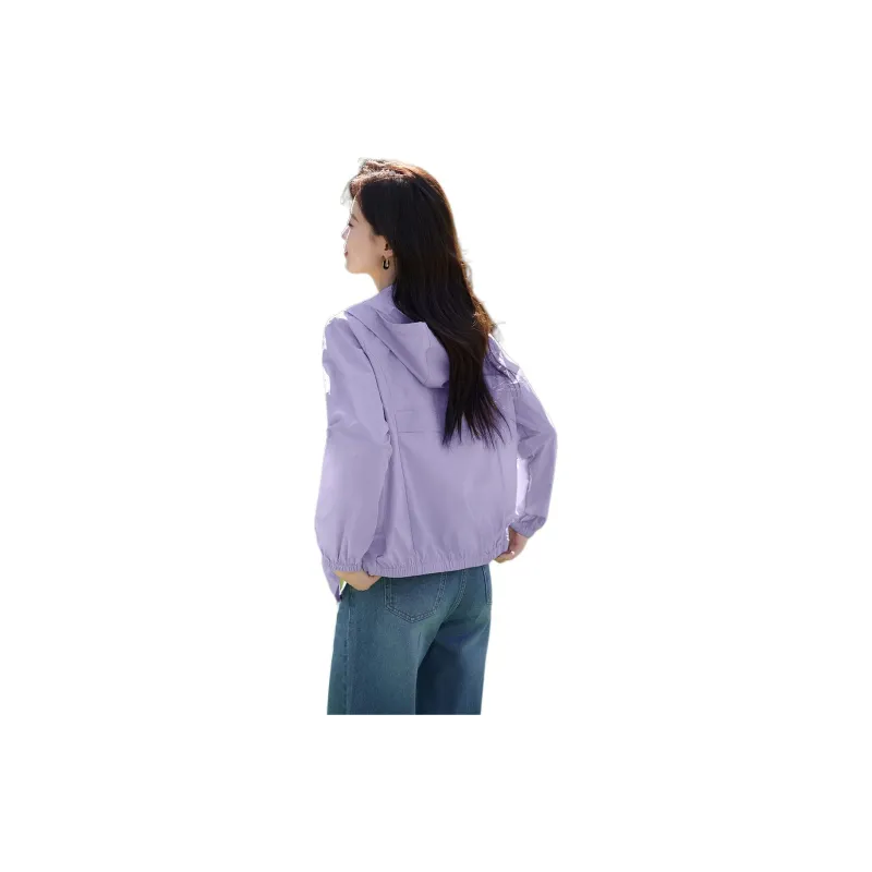 Mo Han Yi Mei SS24 Sun Protection Clothing Women's Haze Purple-2