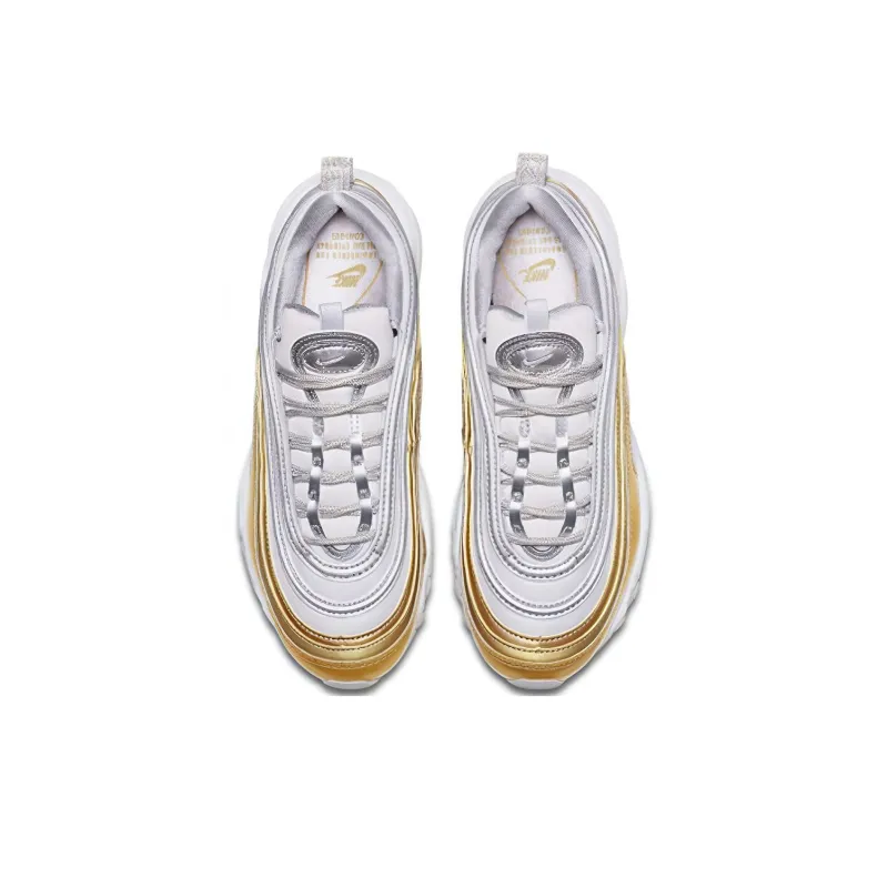 Nike Air Max 97 Vast Grey Metallic Gold Women's-2