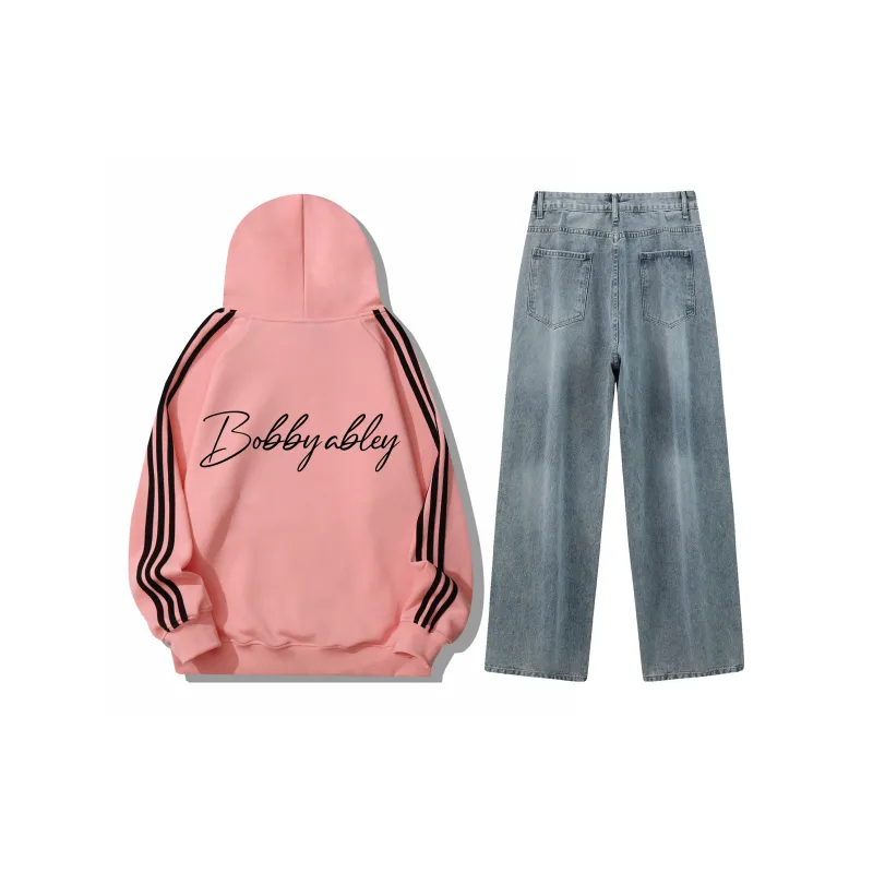 BOBBY ABLEY Sweatshirt Set Unisex Black-131