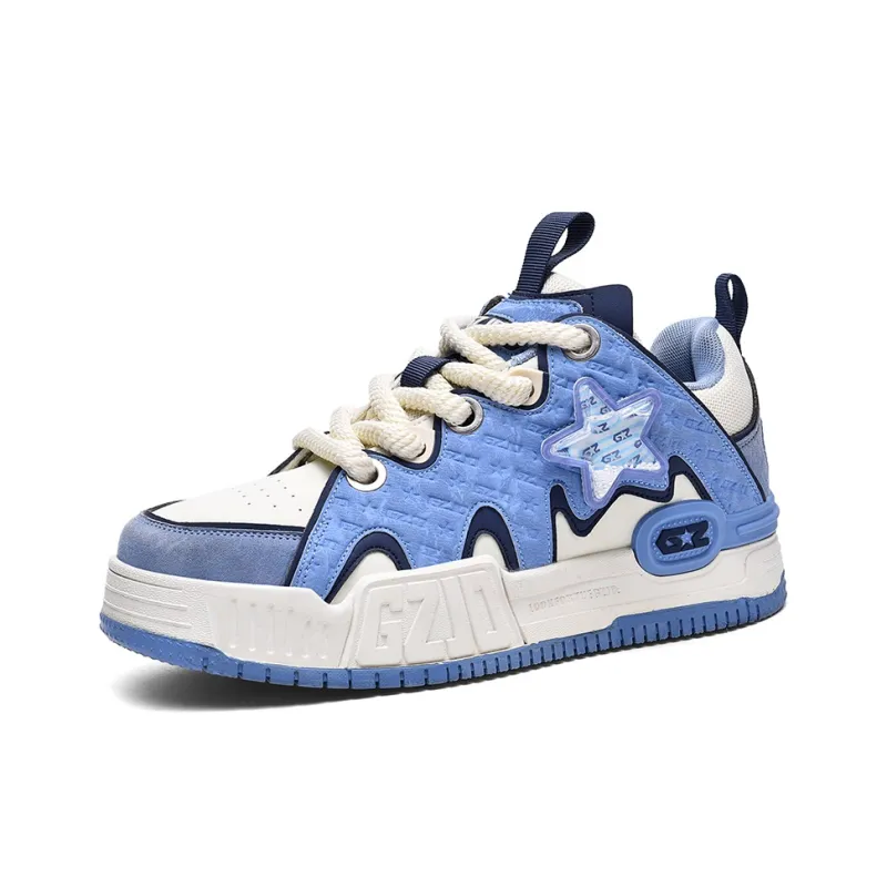 Cuzzi Anti-Slip And Wear-Resistant Height Increasing Low-Top Casual Skateboard Shoes Preppy Refreshing Unisex-21