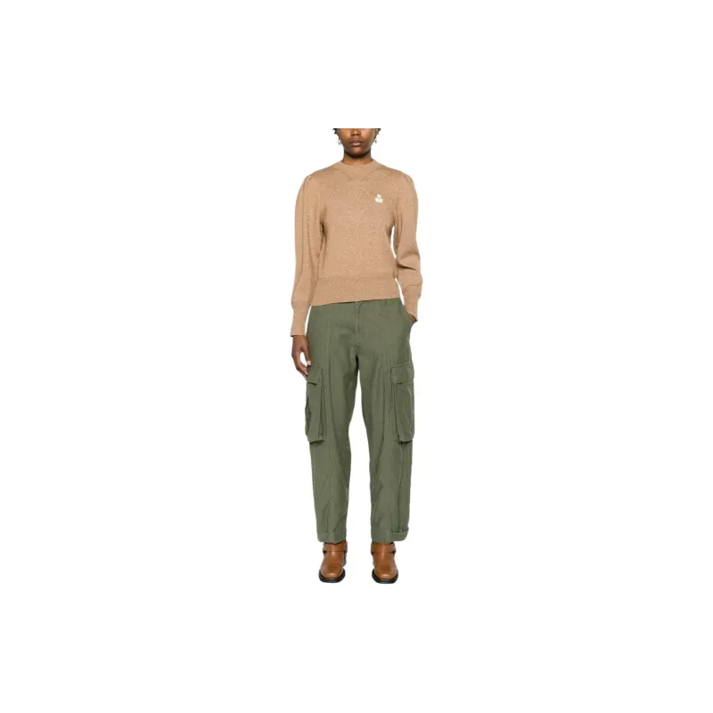 ISABEL MARANT ETOILE Kelaya Logo embroidered Jumper-1