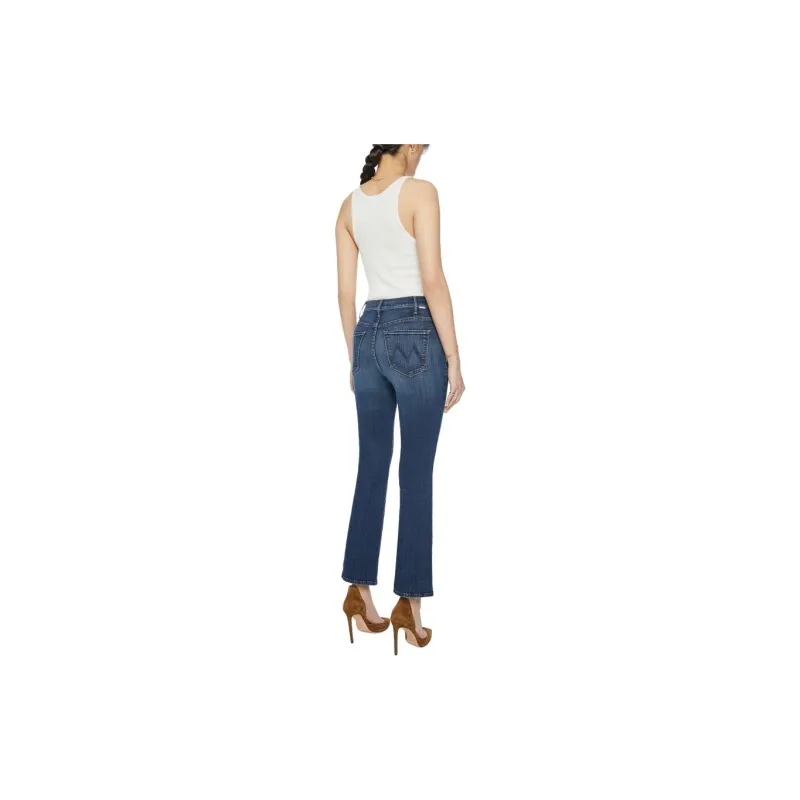 MOTHER The Hustler Ankle Flared Jeans-1