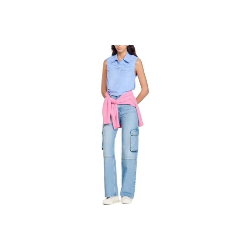 Sandro Shirts Women's Blue-4