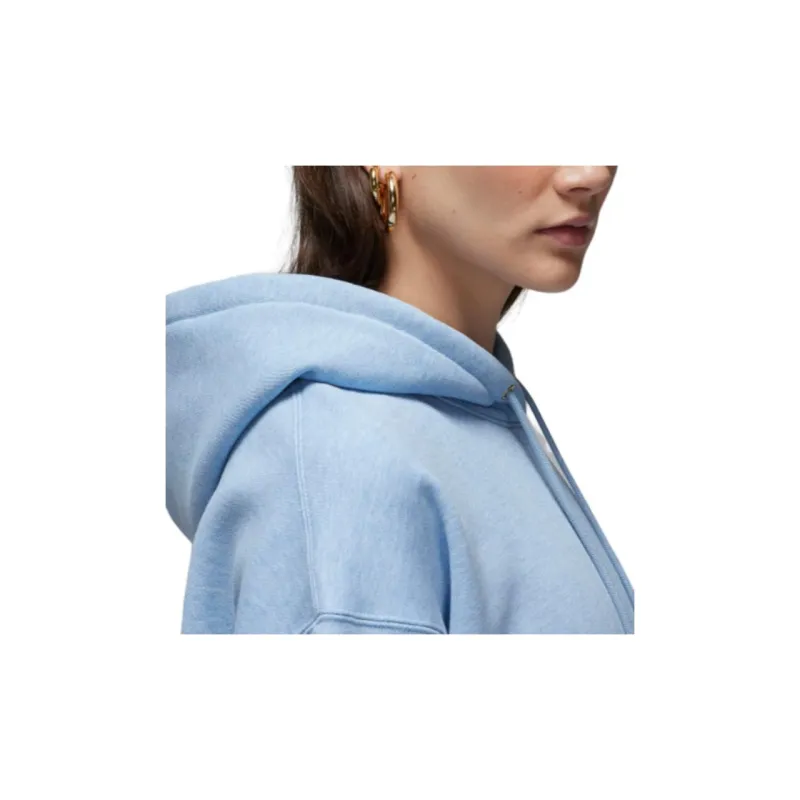 Jordan Flight Fleece Sweatshirt Women's Blue Gray-4