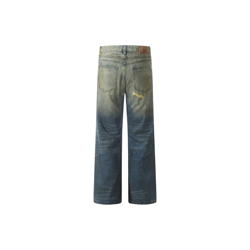 GBXM Jeans Unisex Vintage Blue-2