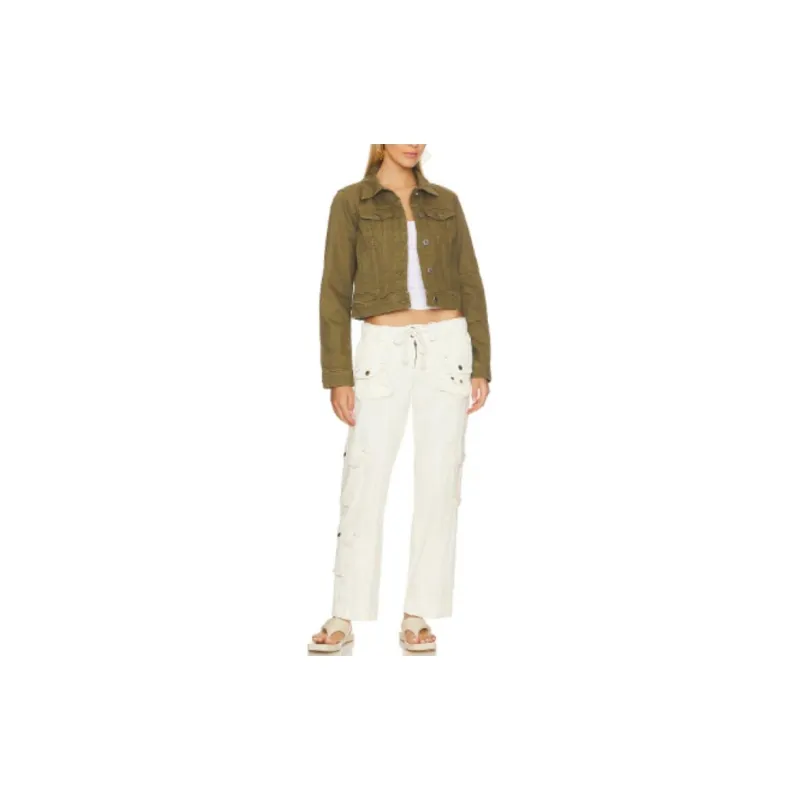 FREE PEOPLE Jackets Coats Women's Green-3