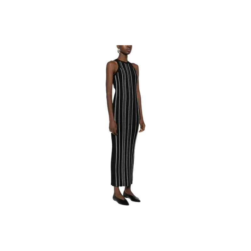 TOTEME Braid Ribbed Tank Dress-3