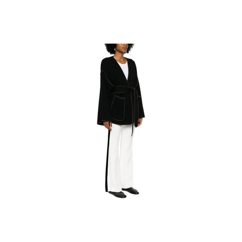 Lisa Yang SS24 Coats Women's Black-3