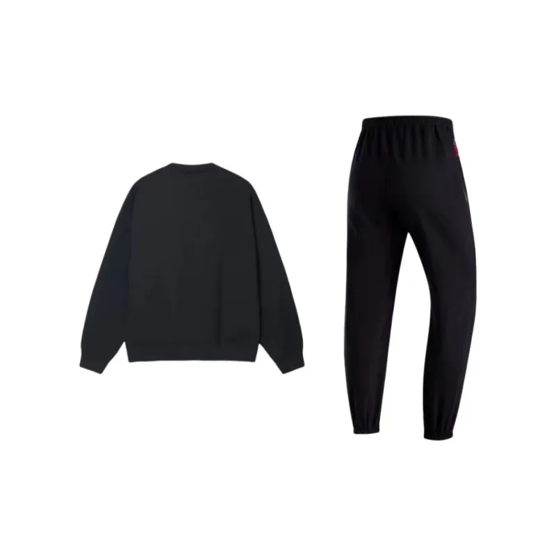 Nike x Stussy Sweatshirt Set Men's Black-1