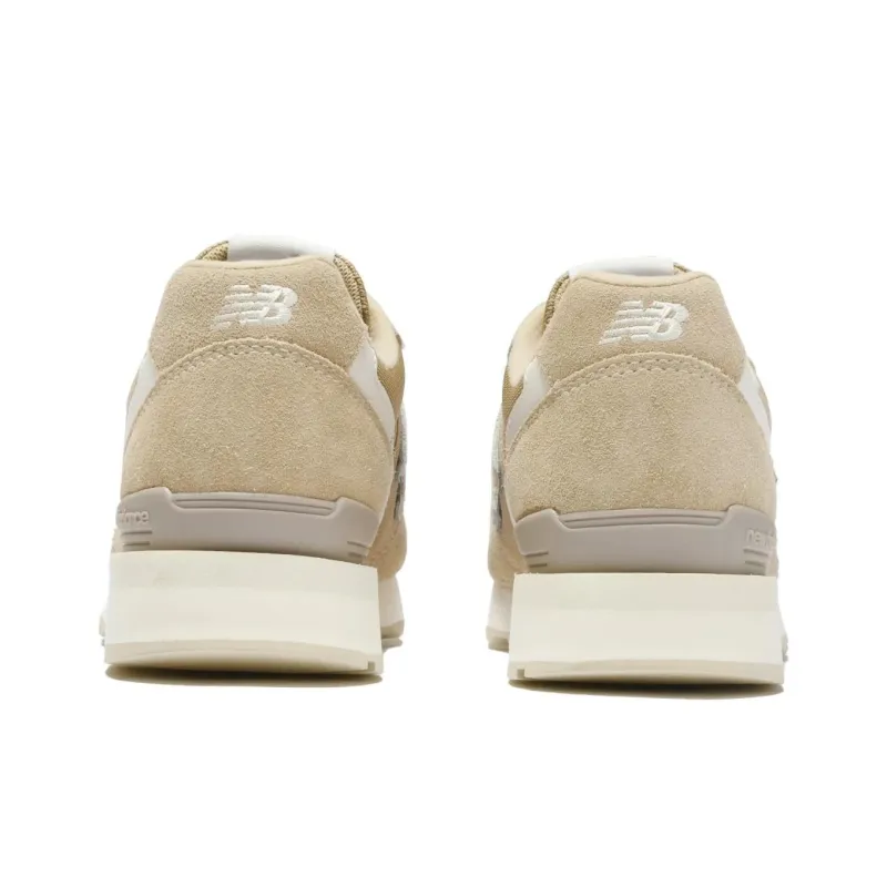 New Balance NB WL996T Anti Slip Wear Resistant Low Top Casual Shoes Women's Beige-4