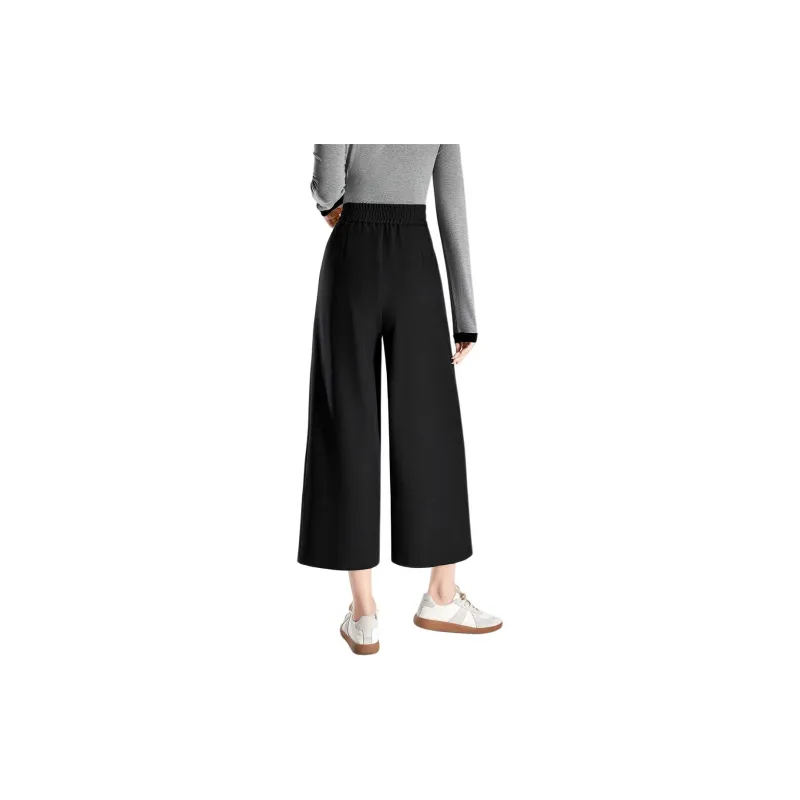 Mo Han Yi Mei Casual Pants Women's Black-2