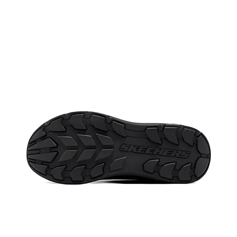 Skechers SKECHERS MENS USA Anti Slip Wear Resistant High Top Casual Shoes Men's Black-4