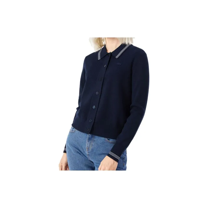 LACOSTE Knitwear Women's Navy Blue-2
