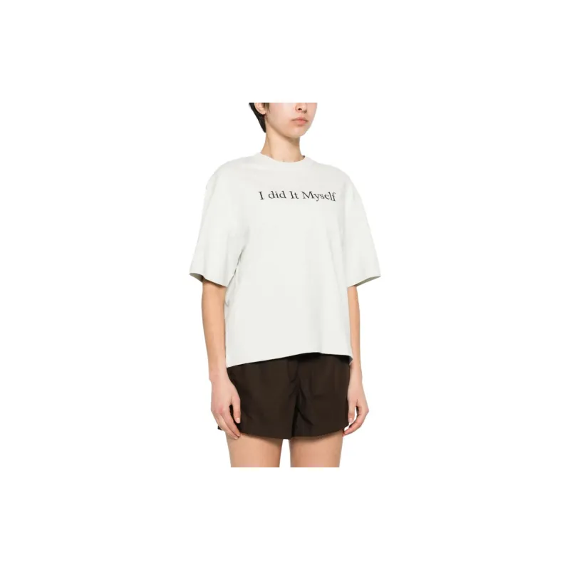 Axel Arigato Embroidered slogan Organic cotton T shirt-3