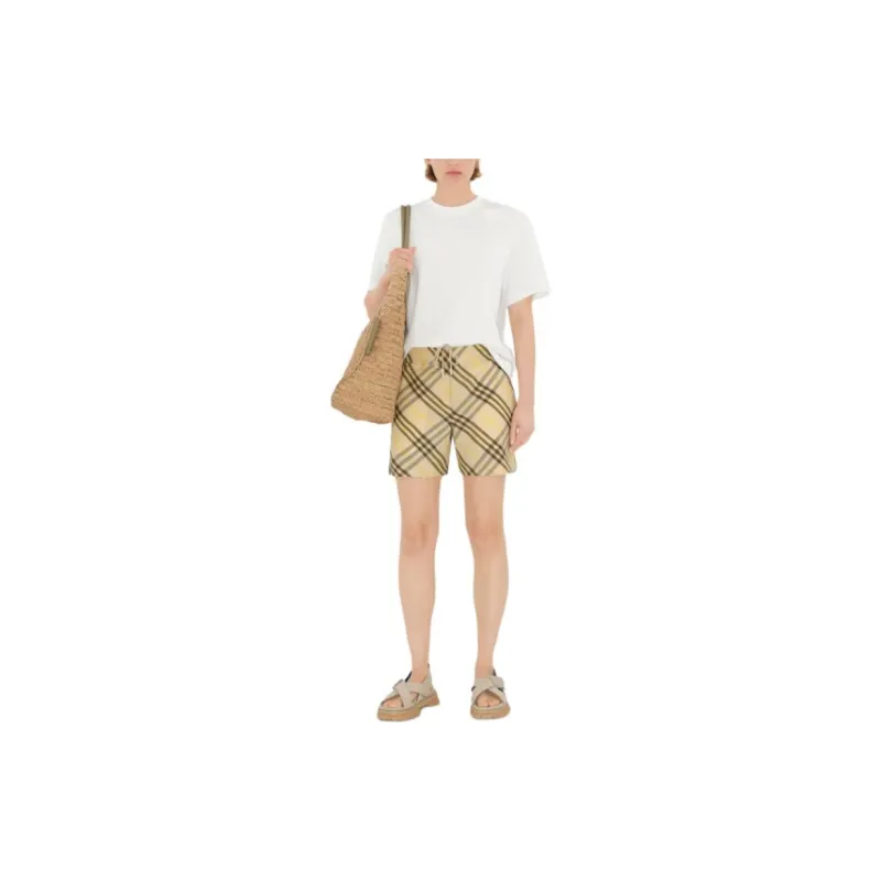 Burberry Casual Shorts Women's Wheat-2