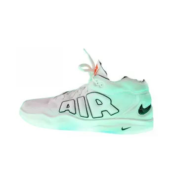 Nike G.T. Hustle 2 'Air More Uptempo' Durable Breathable Low Top Basketball Shoes Men's Cyan