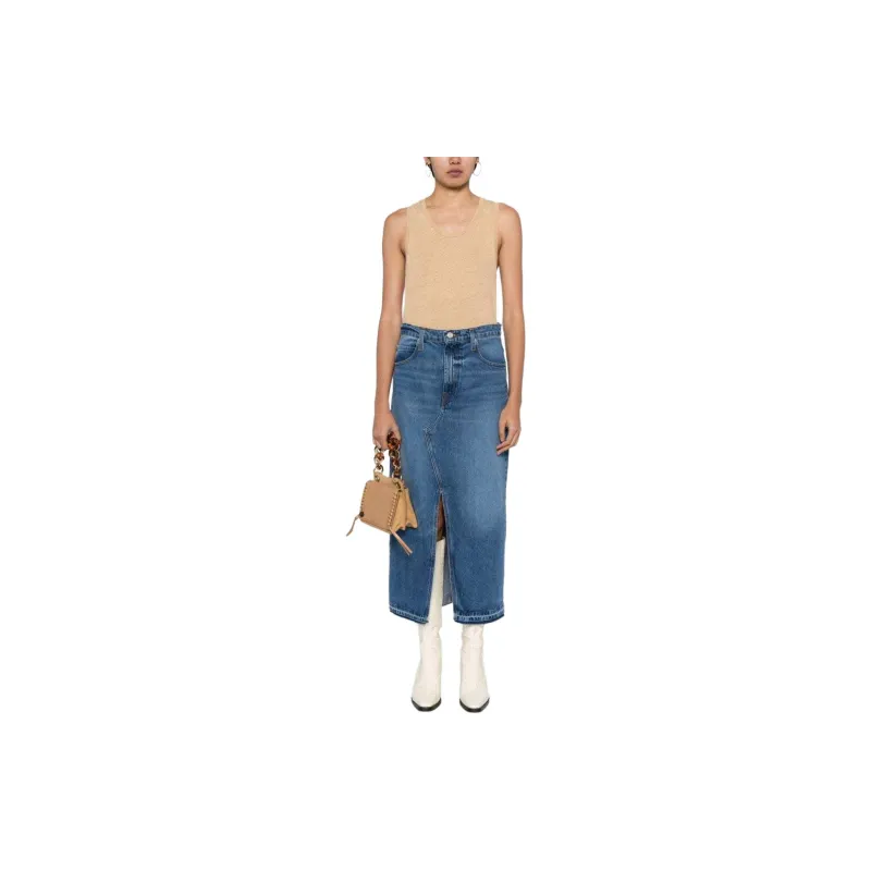 ISABEL MARANT ETOILE Arielle Linen Tank Top-1