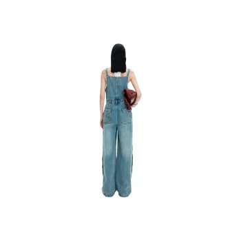 Self Who Jumpsuit Women's Vintage Blue