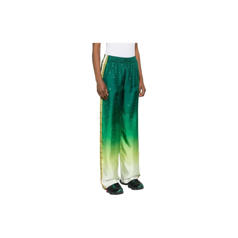 CASABLANCA Joyaux D'Afrique Wide Leg Trousers-3